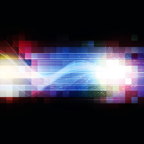 Abstract glowing background /   