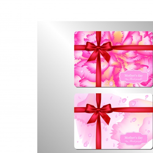    | Classical congratulation gift card vector