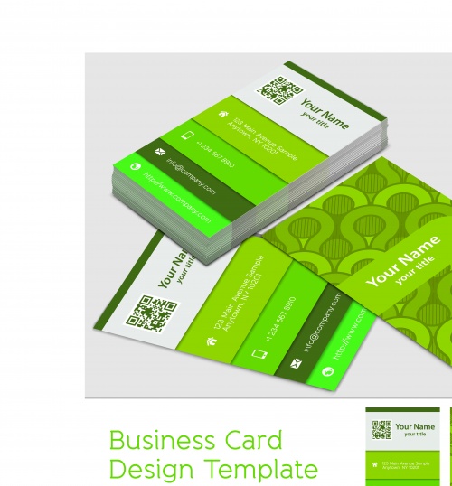    4 | Elegant business cards vector 4