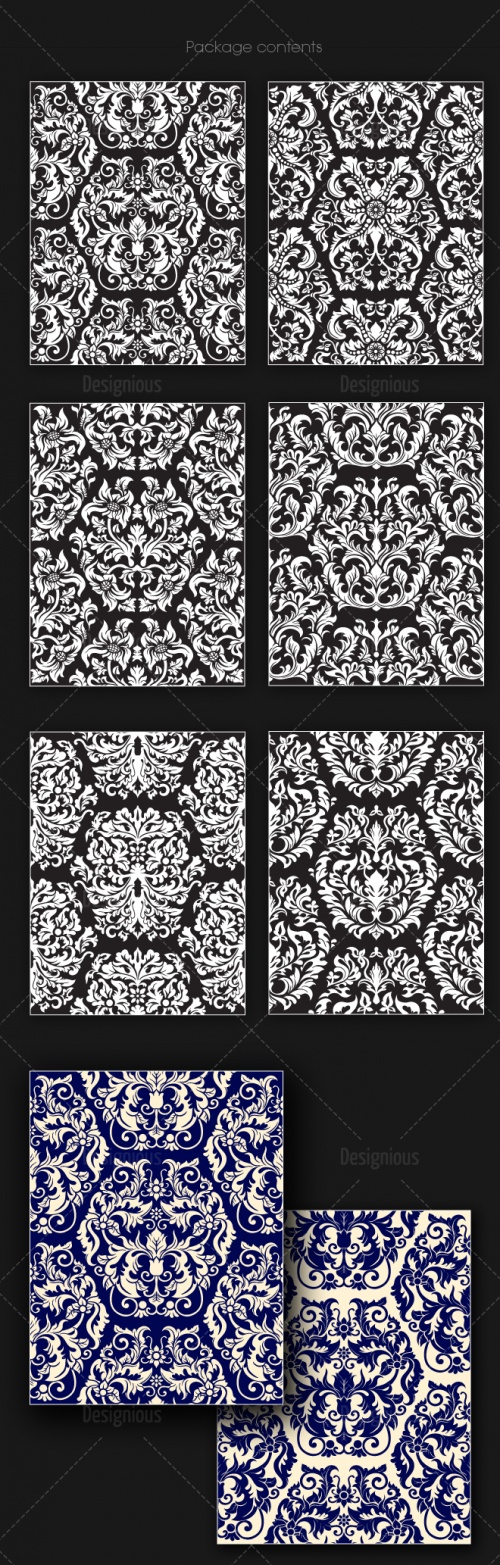 Seamless Patterns Vector Pack 149