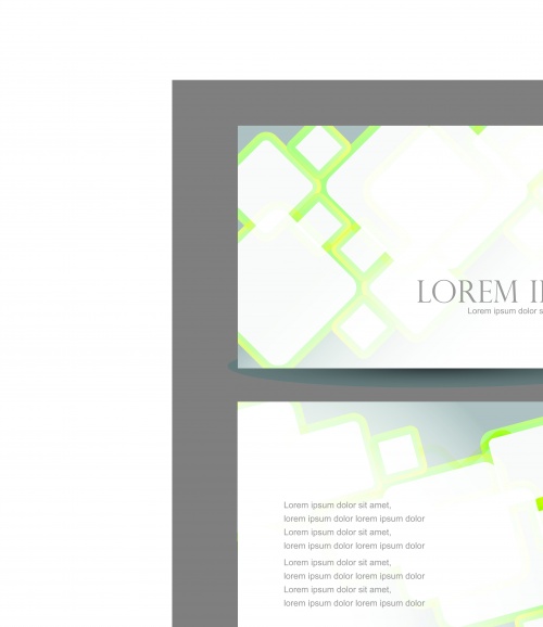     | Elegant business cards vector