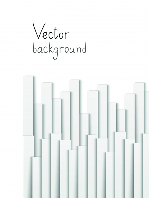    | Paper strips vector background