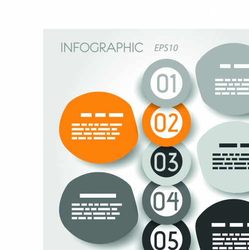     55 | Infographic and diagram design elements vector set 55