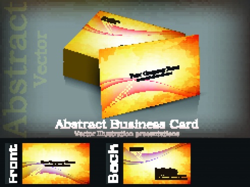 Business cards and corporate identity vector set 7