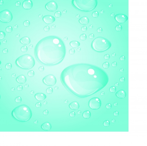     5 | Water drops vector background set 5