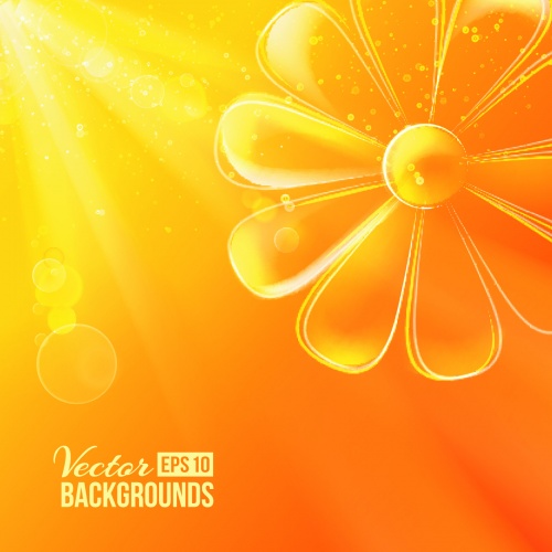 Sunshine Backgrounds Vector