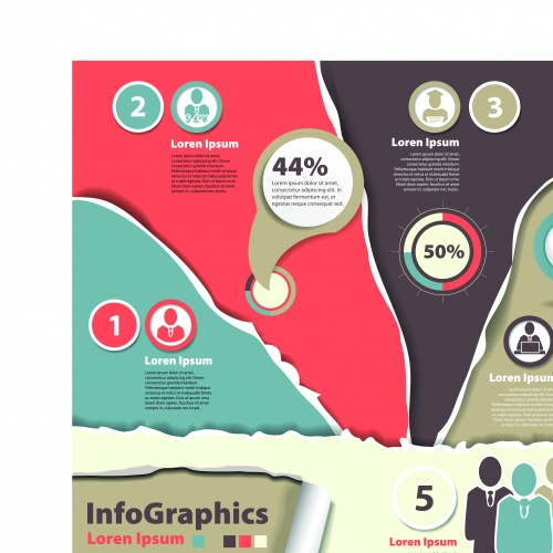     35 | Infographics and chart design elements vector set 35