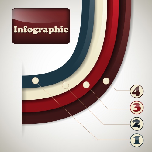  ,  30 / Infographics design template with numeration, part 30