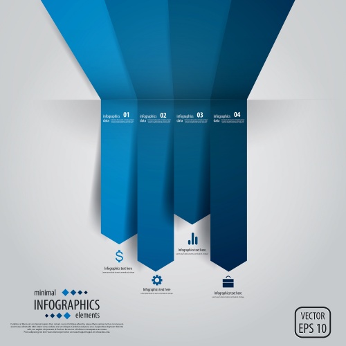  ,  33 / Infographics design template with numeration, part 33 - vector stock