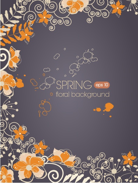 Spring Vector Backgrounds 2