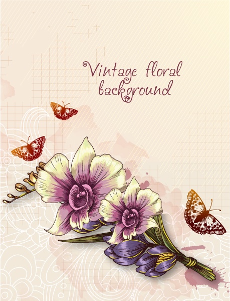 Spring Vector Backgrounds 3
