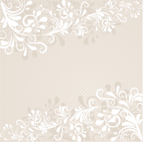 Stock: Beige gentle backgrounds with flower drawing