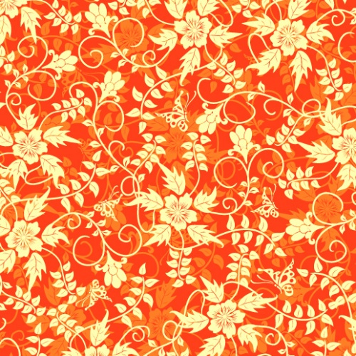 11 Floral Vector Patterns Collection