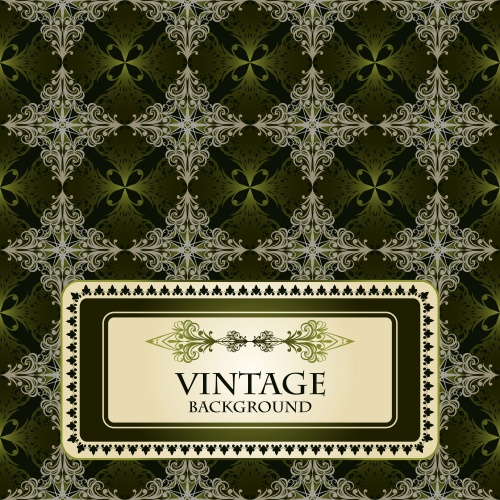Vintage backgrounds for invitation and for the menu in a vector