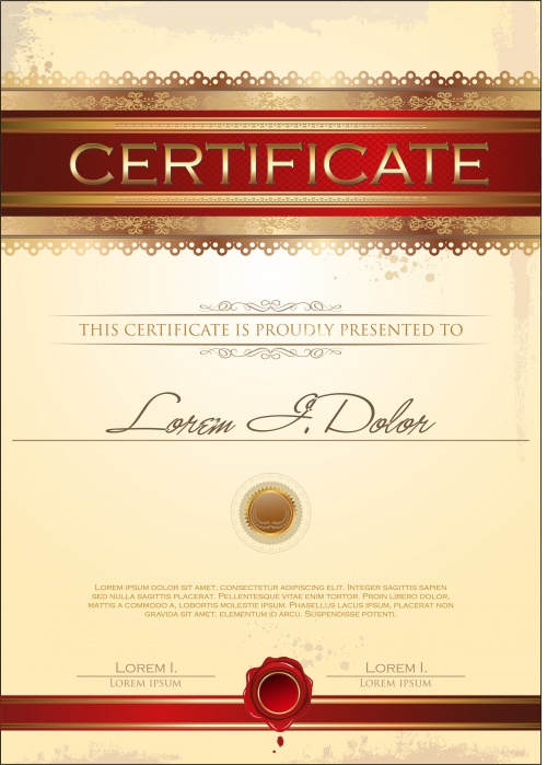 Certificate vector 5