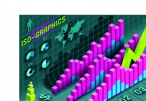     53 | Infographics and diagram design elements vector set 53