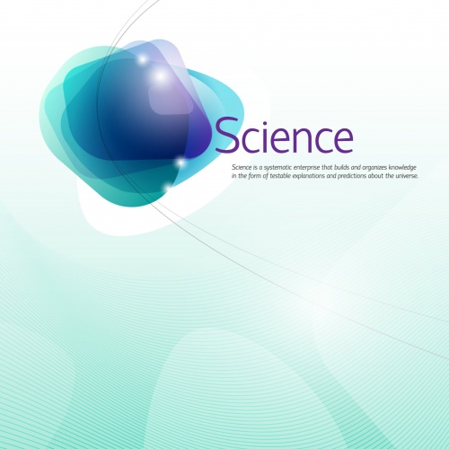 Abstract science background