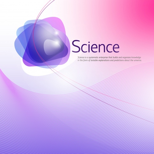 Abstract science background
