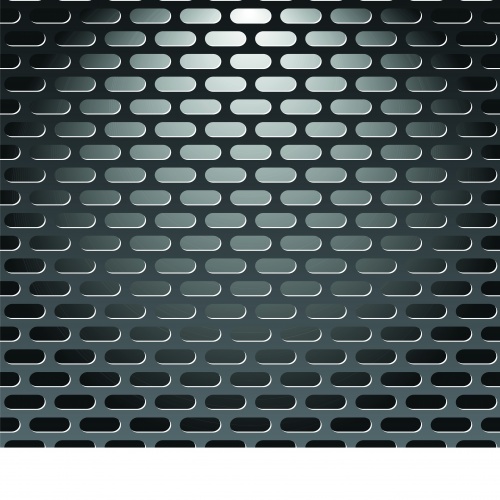 Металлическая решётка текстуры | Metal grille template vector background