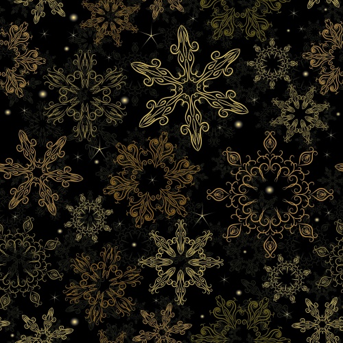 Snowflakes Patterns Vector
