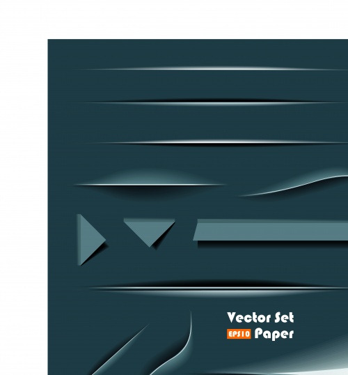    | Torn paper modern design vector background