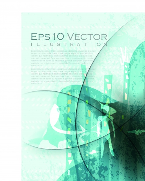    076 | Abstract vector backgrounds set 076