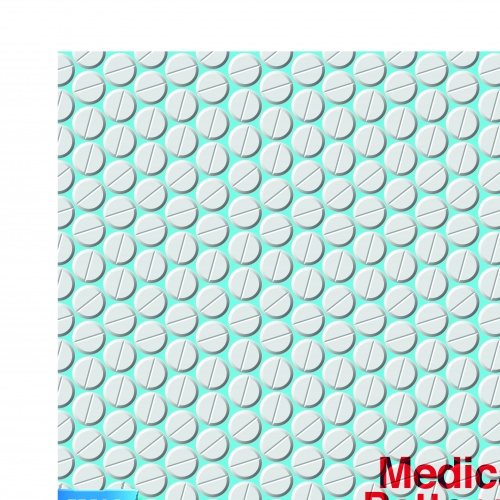    | Medical pills creative vector background