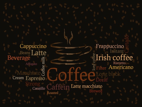 Фон с кофейной тематикой 5 | Coffee background 5