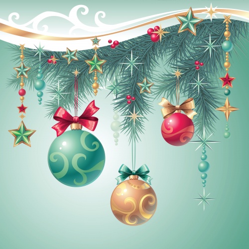 Stock: Christmas tree decoration