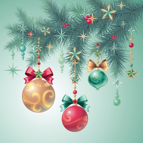 Stock: Christmas tree decoration