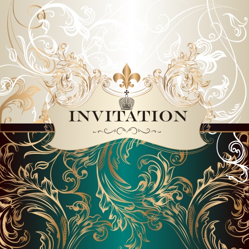 Luxury invitation cards