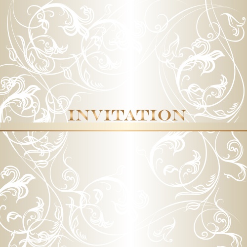 Luxury invitation cards