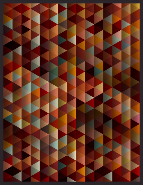 Geometric abstract background