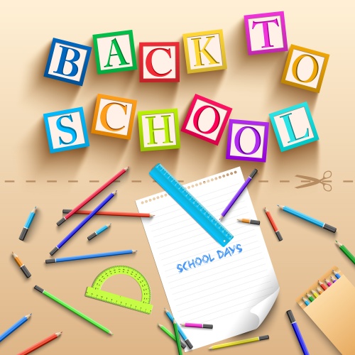 Stock: Back to school background
