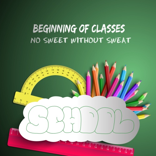 Stock: Back to school background