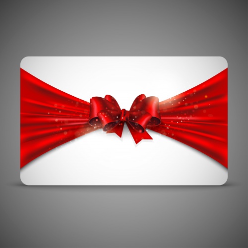       / Banners with red ribbons, 8 - vector stock