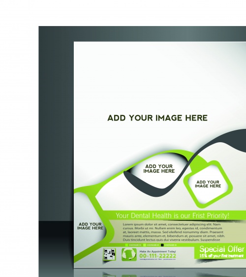       15 | Business flyer brochure and magazine cover vector 15