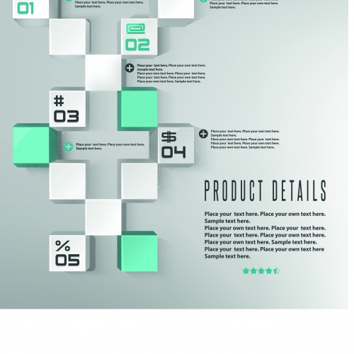     89 | Infographic creative design vector set 89