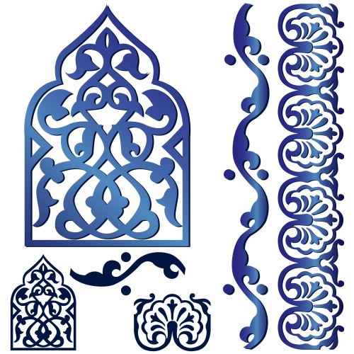    / Arabic ornaments in vector