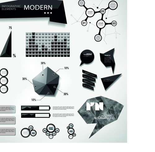     80 | Infographic creative design vector set 80