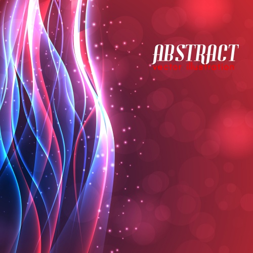 Stock: Shiny wave abstract background