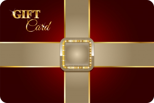     / Gift card in vector stock