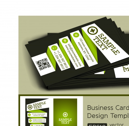    10 | Elegant business cards vector 10