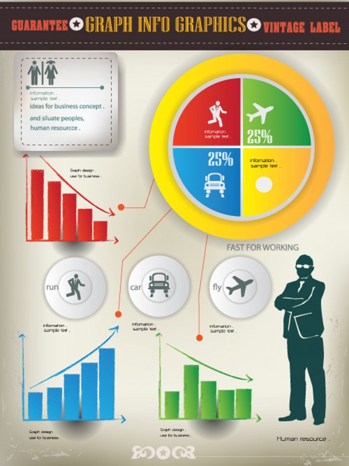 Business and finance infographics elements