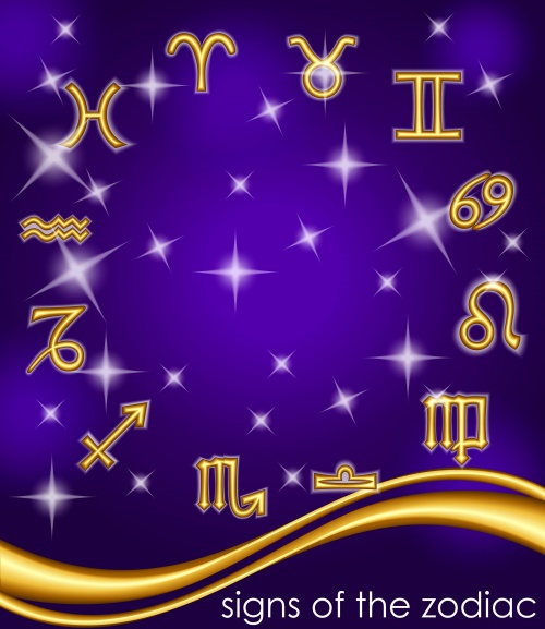     / Signs of the zodiac - vector stock