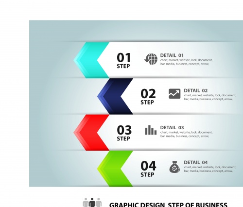     58 | Infographic and diagram design elements vector set 58