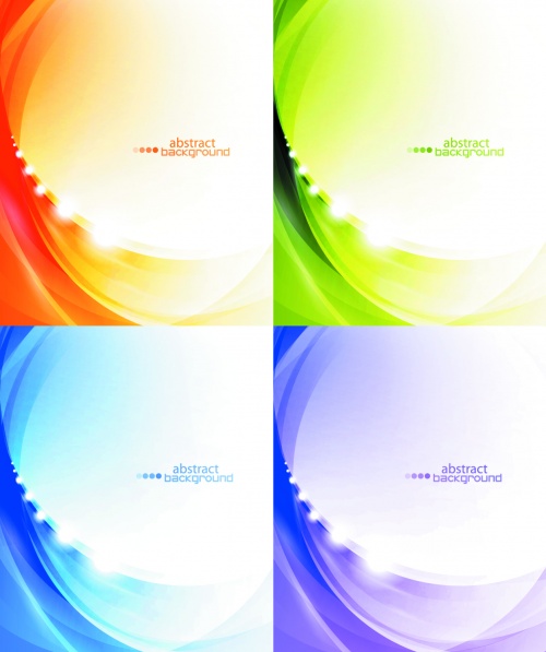 Abstract Light Backgrounds Vector